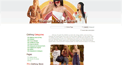 Desktop Screenshot of 70sclothes.mables.com