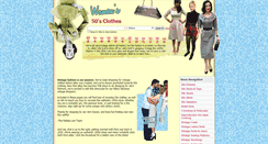 Desktop Screenshot of 50sclothes.mables.com